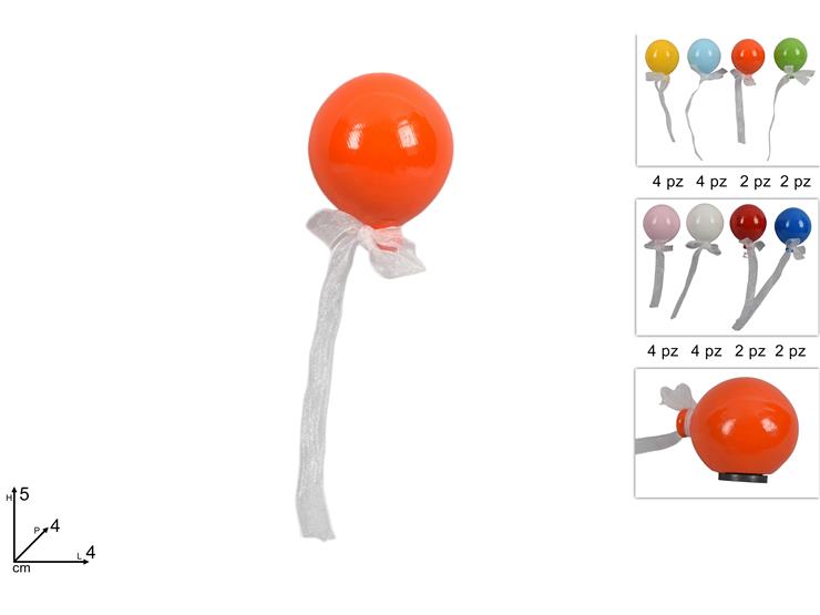 CALAMITA PALLONCINO CERAM.Cm.5 8C.180910 - Articoli Regalo > Mini - Ingrosso B2B Magazzini Scatigna