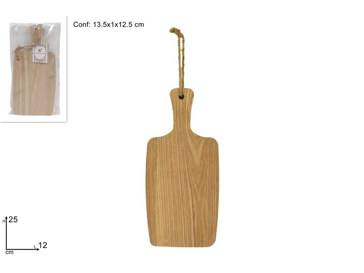 APPENDINO LEGNO Cm.2512 AL180356-2 - Everyday > Complementi Arredo > Decorazioni E Atmosfera - Ingrosso B2B Magazzini Scatigna