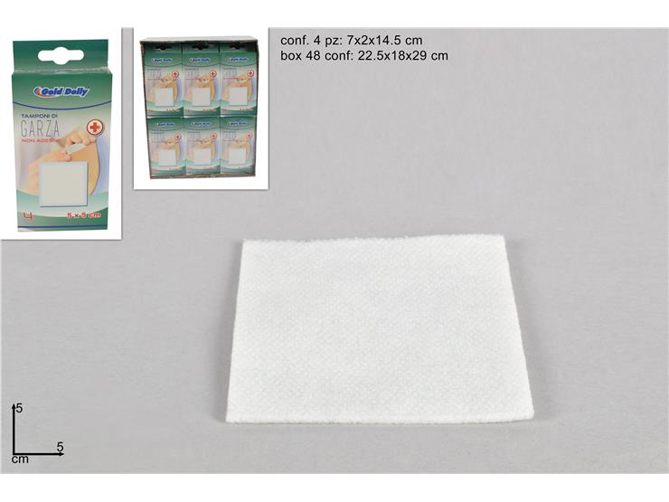 CEROTTO GARZA BOX Pz.4 Cm.55 Art.7346 - Everyday > Cura Personale > Salute E Benessere - Ingrosso B2B Magazzini Scatigna