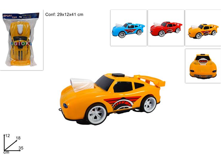 MACCHINA SPORTIVA 3COL.CLK-206  - Giocattoli > Veicoli > Auto - Ingrosso B2B Magazzini Scatigna