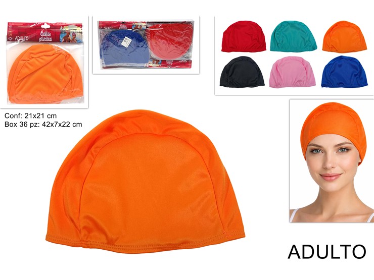 CUFFIA PISCINA ADULTO 6COL. 2022024 - Summer > Tempo Libero E Giochi > Nuoto - Ingrosso B2B Magazzini Scatigna