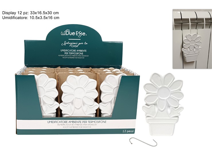 UMIDIFICATORE FIORE DISPLAY QS211078 - Everyday > Everyday > Accessori Per La Casa - Ingrosso B2B Magazzini Scatigna