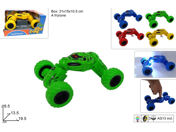 FUORISTRADA C/LUCE E SUONO FRIZIONE 1189 - Giocattoli > Veicoli > Auto - Ingrosso B2B Magazzini Scatigna