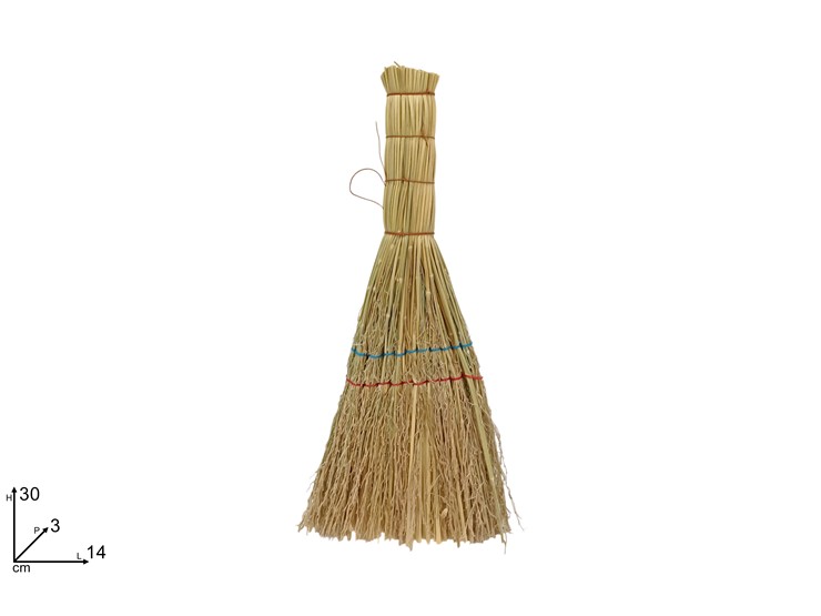 SCOPA SAGGINA C/MANICO LEGNO Cm.30  30 - Pulizia > Cura Delle Superfici > Scope Paglia - Ingrosso B2B Magazzini Scatigna