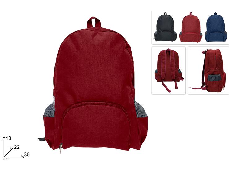 ZAINO 3COL.XHL-24143-300D - Scuola Ufficio > Zaini - Ingrosso B2B Magazzini Scatigna