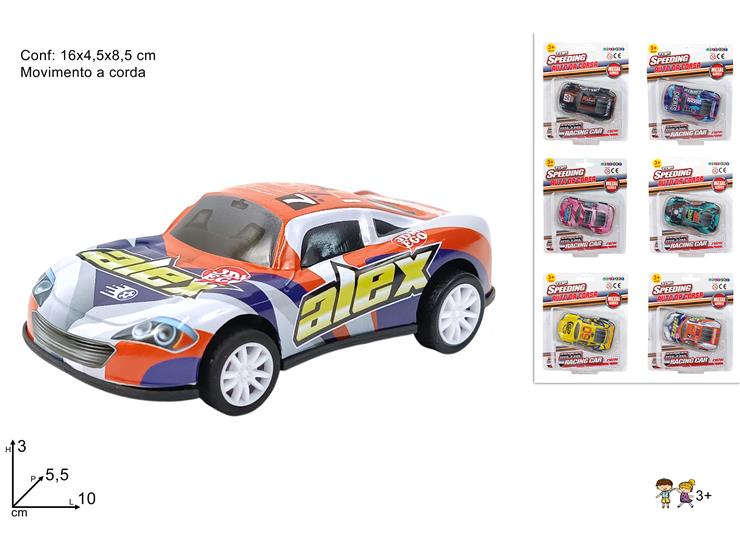 AUTO SPORTIVA IN METALLO 6ASS.XL7401-1B - Giocattoli > Veicoli > Auto - Ingrosso B2B Magazzini Scatigna