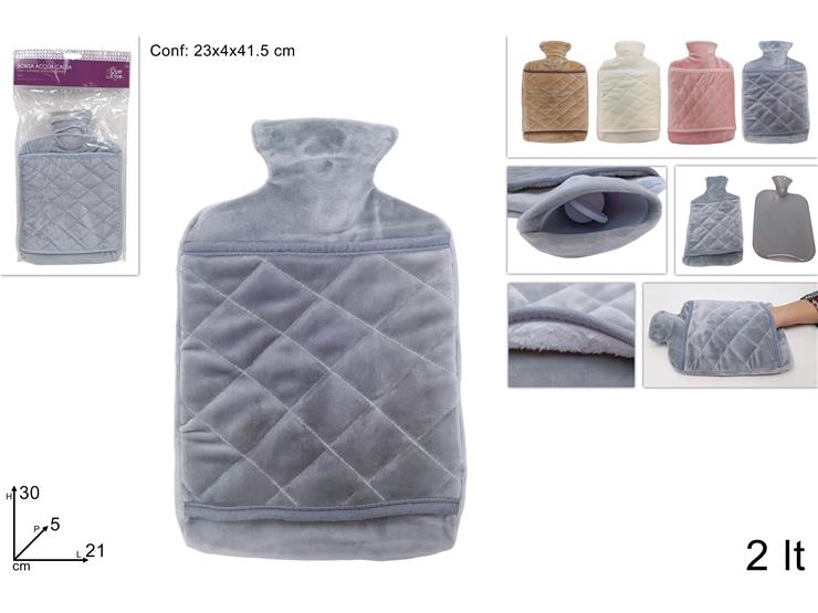 BORSA ACQUA CALDA Lt.2 C/COP.TES.4C.2000 - Everyday > Everyday > Accessori Tessili - Ingrosso B2B Magazzini Scatigna