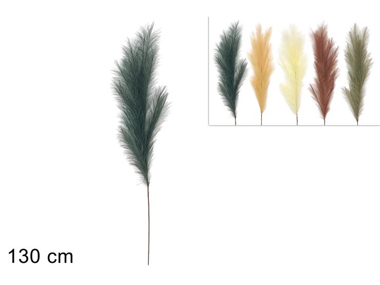 STELO PIUME Cm.130 COL.ASS.TYS800018-7/9 - Everyday > Fiori Piante > Spilloni Fiori - Ingrosso B2B Magazzini Scatigna
