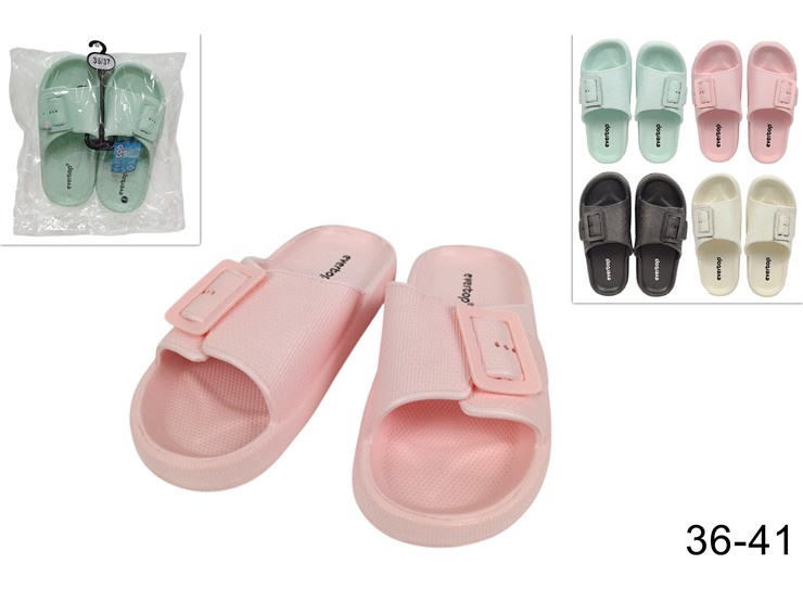 CIABATTE DONNA 4COLORI 36-41 (F1.23) 1B - Summer > Calzature Estive > Ciabatte - Ingrosso B2B Magazzini Scatigna