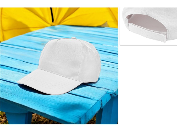 CAPPELLINO BIANCO Art.991 WHITE  - Summer > Borse E Accessori Da Spiaggia > Cappelli - Ingrosso B2B Magazzini Scatigna