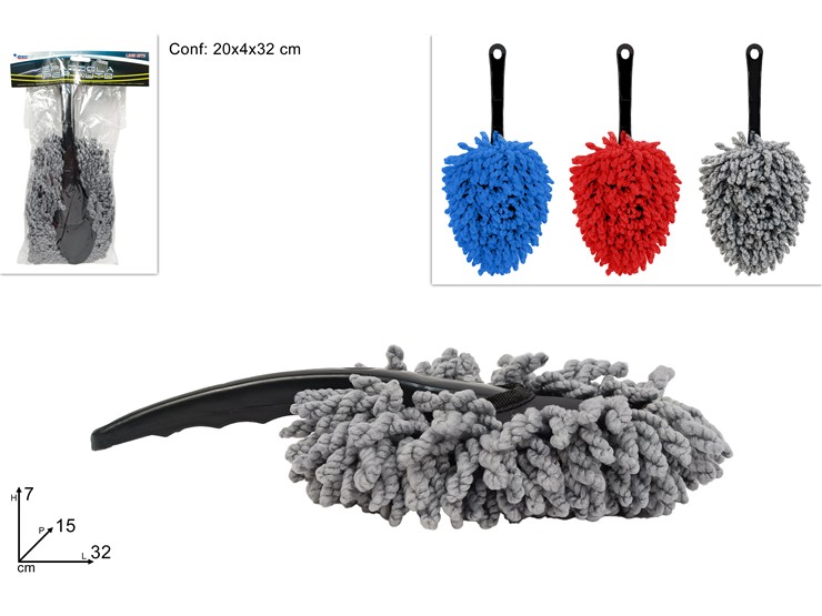 SPAZZOLA PER AUTO COLORI ASS.2024107 - Ferramenta Utensili > Accessori Auto > Spazzole - Ingrosso B2B Magazzini Scatigna