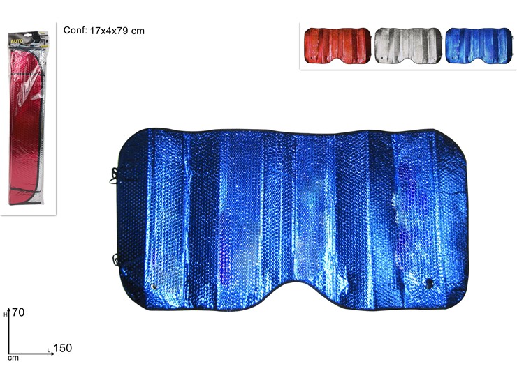 PARASOLE CAMPER/SUV ALLUM.COL.15070 100 - Ferramenta Utensili > Accessori Auto > Parasole - Ingrosso B2B Magazzini Scatigna