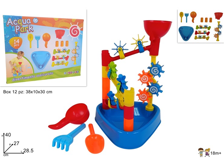 GIOCO MARE C/ACCESSORI SET Pz.12 972A - Summer > Tempo Libero E Giochi > Giochi Mare - Ingrosso B2B Magazzini Scatigna