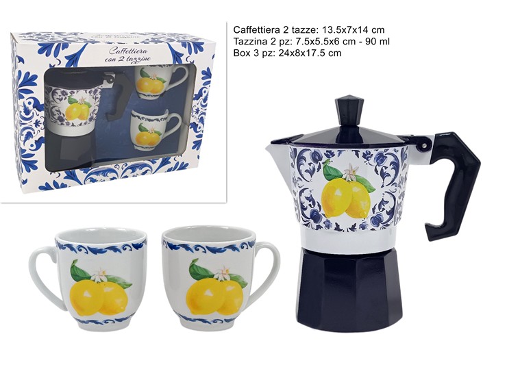 CAFFETT.DEC.MAGNOLIA C/LIMONI Tz22TAZZ. - Everyday > Cucina > Bevande E Bar - Ingrosso B2B Magazzini Scatigna