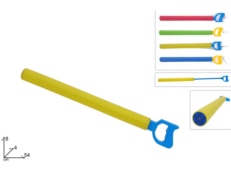 TUBO SPRUZZA ACQUA 4COL. JN000877D - Summer > Tempo Libero E Giochi > Giochi Mare - Ingrosso B2B Magazzini Scatigna