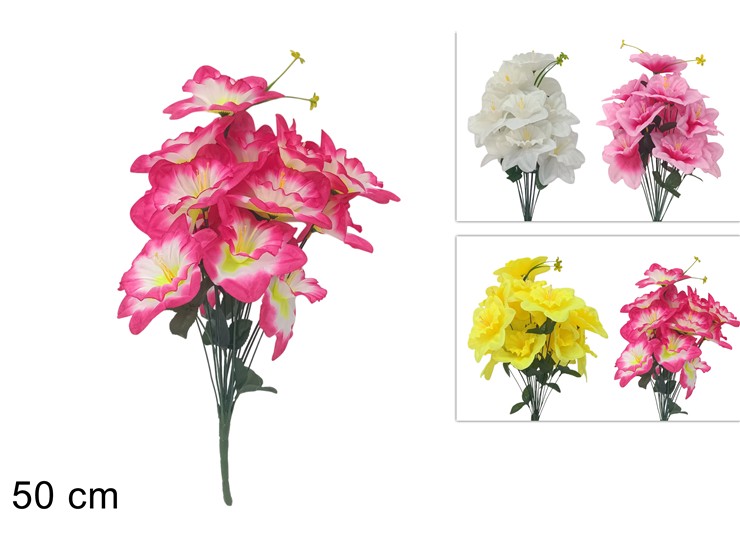STELO 16 FIORI FRESIA 4COL.HY135-20055 - Everyday > Fiori Piante > Spilloni Fiori - Ingrosso B2B Magazzini Scatigna