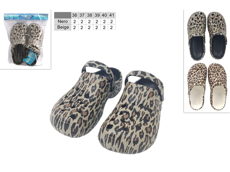 CIABATTE TRAF.DONNA MACULATE 2C.36-41 99 - Summer > Calzature Estive > Ciabatte - Ingrosso B2B Magazzini Scatigna