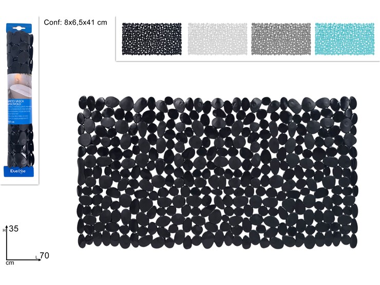 TAPPETO VASCA 4COLORI Cm.7035 WY8802-L/ - Everyday > Bagno > Zona Doccia - Ingrosso B2B Magazzini Scatigna