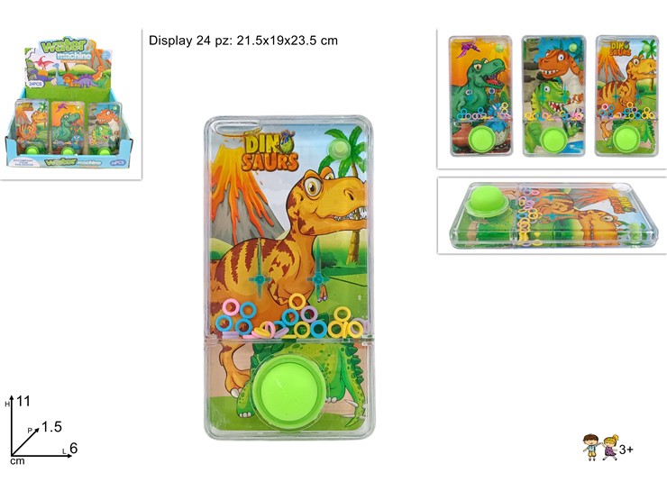 GIOCO D'ACQUA AD ANELLI DINOSAURI MS593 - Giocattoli > Varie - Ingrosso B2B Magazzini Scatigna