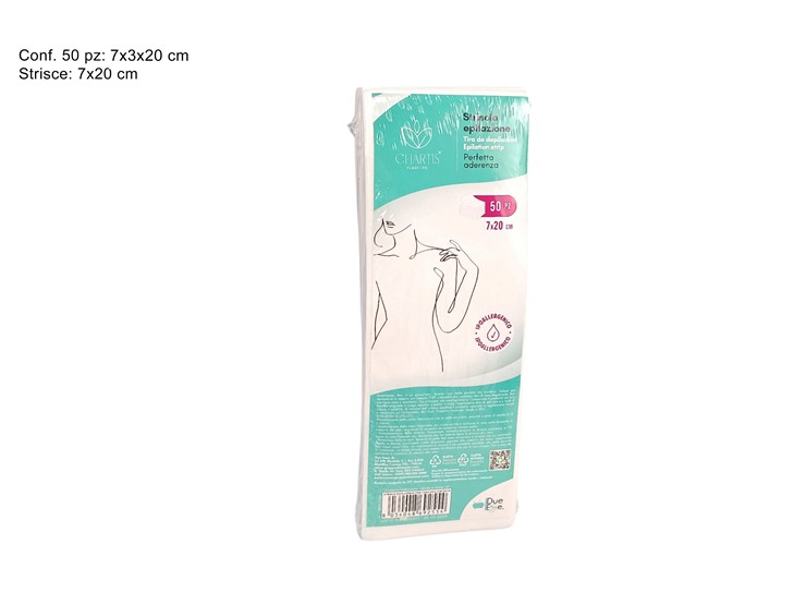 STRISCE DEPILAZ.CERA Cm720 Pz50 2025237 - Everyday > Cura Personale > Cura Del Corpo - Ingrosso B2B Magazzini Scatigna