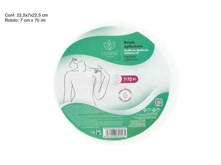 ROTOLO DEPILAZ.PER CERA Cm7Mt70 2025240 - Everyday > Cura Personale > Cura Del Corpo - Ingrosso B2B Magazzini Scatigna