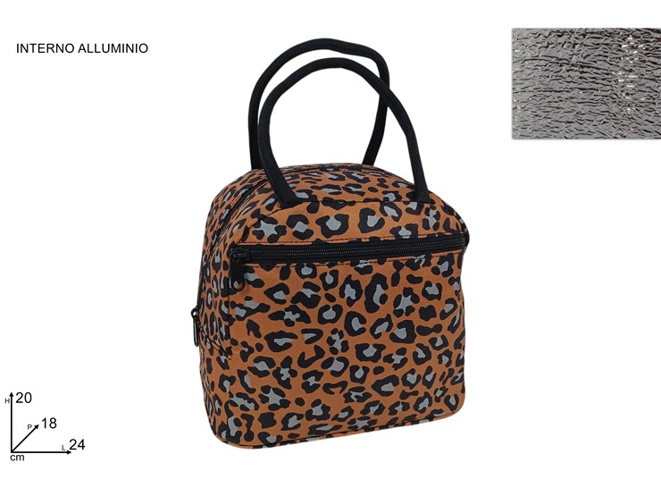 BEAUTY TERMICO POLIEST.MACULATO 600D 505 - Summer > Borse E Accessori Da Spiaggia > Borse Frigo E Zaini - Ingrosso B2B Magazzini Scatigna