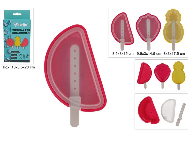 FORMINA FRUTTO SILIC.GHIACCIOLO 3AS.2002 - Everyday > Cucina > Utensili Da Cucina - Ingrosso B2B Magazzini Scatigna