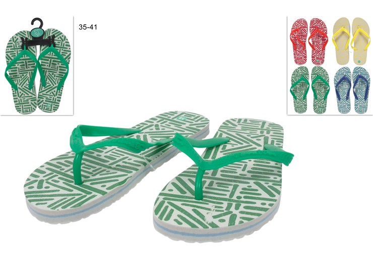 INFRADITO DONNA FANT.GEOMETRICA 4C.35-41 - Summer > Calzature Estive > Infradito - Ingrosso B2B Magazzini Scatigna