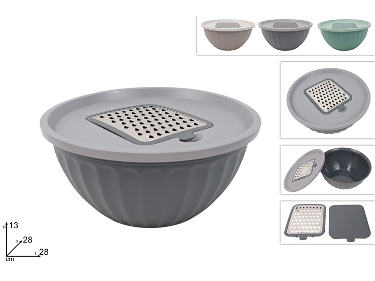 COPPA C/COPERCHIO MIXER E GRATTUGIA Lt.5 - Everyday > Cucina > Utensili Da Cucina - Ingrosso B2B Magazzini Scatigna
