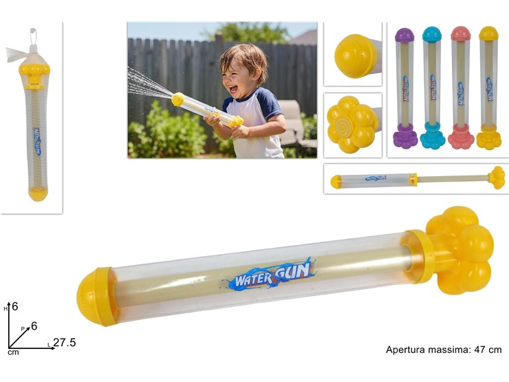 TUBO SPARA ACQUA FIORE 4COL. 1032 - Summer > Tempo Libero E Giochi > Giochi Mare - Ingrosso B2B Magazzini Scatigna
