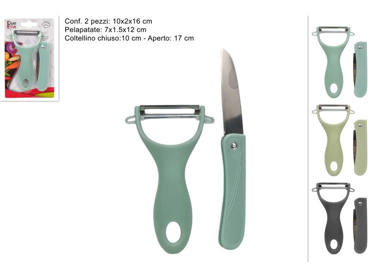 PELAPATATECOLTELLINO RICHIUD.3C.YG0181 - Everyday > Cucina > Utensili Da Cucina - Ingrosso B2B Magazzini Scatigna