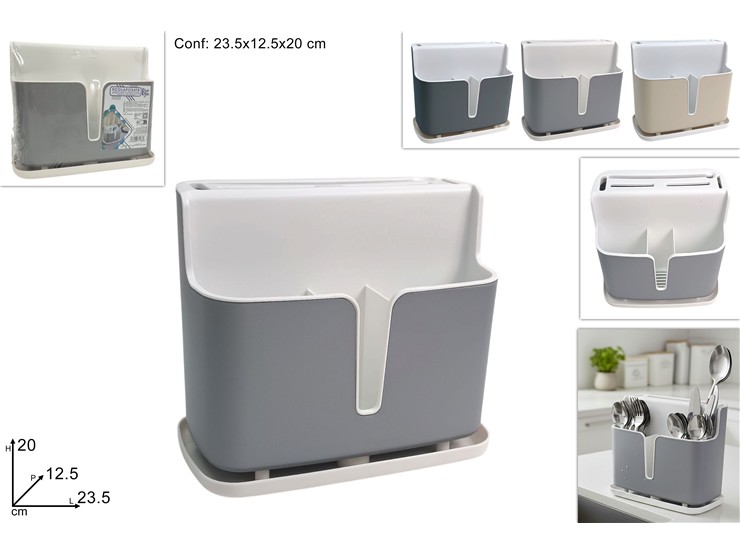 SCOLAPOSATE IN PLASTICA 3COL. TRN-299 - Everyday > Cucina > Utensili Da Cucina - Ingrosso B2B Magazzini Scatigna