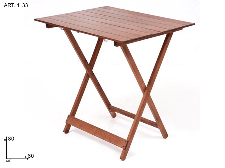 TAVOLO PIC-NIC NOCE 6080 Art.1133 - Summer > Arredo E Attrezzature Da Esterno > Set Da Esterno - Ingrosso B2B Magazzini Scatigna