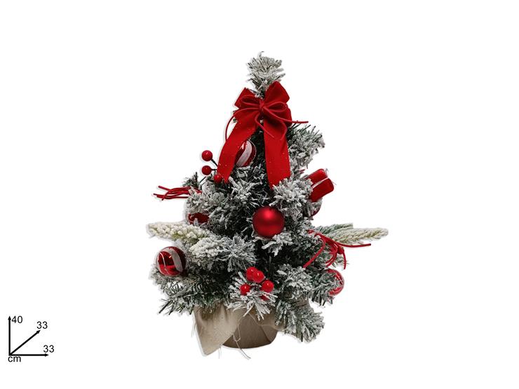 PIANTA INNEV.C/PACCHI REGAL.Cm40 23B02N3 - Natale > Alberi > Alberelli - Ingrosso B2B Magazzini Scatigna