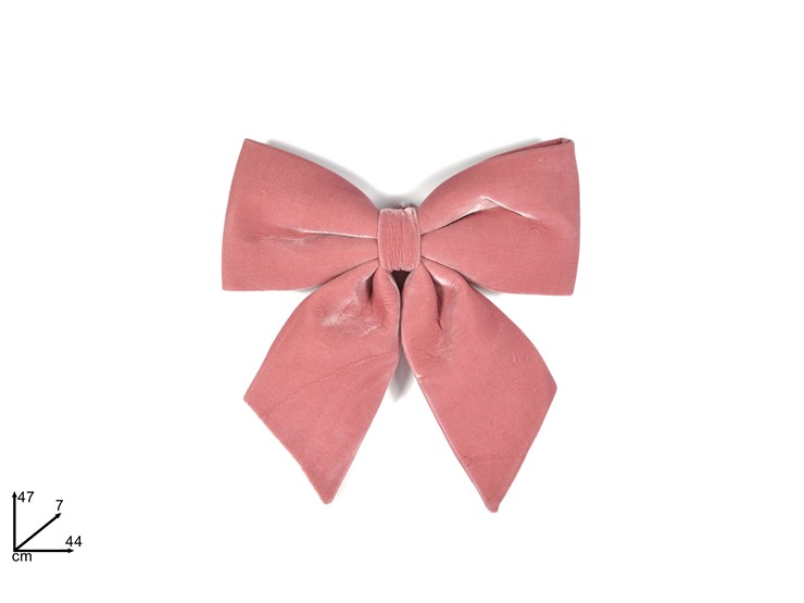 FIOCCO VELLUTO ROSA Cm.44 HJ21-1201P-44 - Natale > Fiocchi > Rosa - Ingrosso B2B Magazzini Scatigna