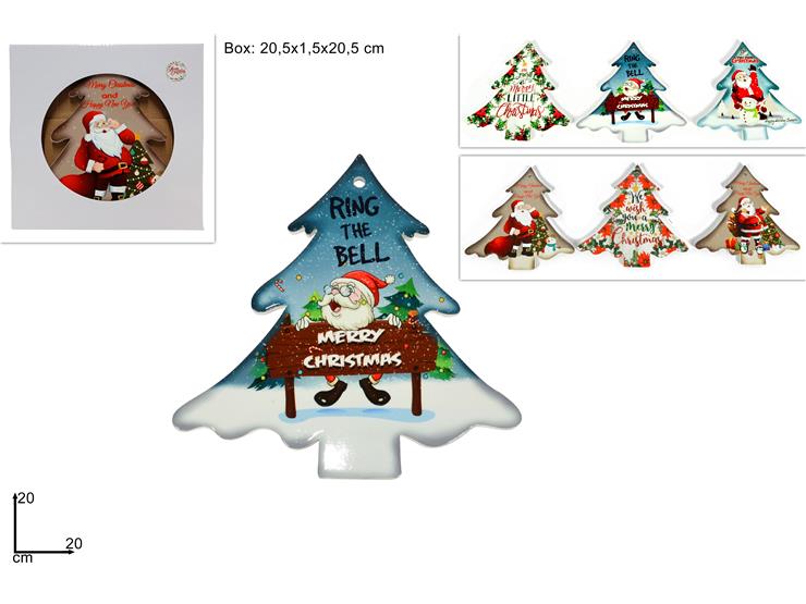 SOTTOPENTOLA ALBERO DI NATALE ASS.YX2063 - Natale > Tavola > Sottopentola - Ingrosso B2B Magazzini Scatigna