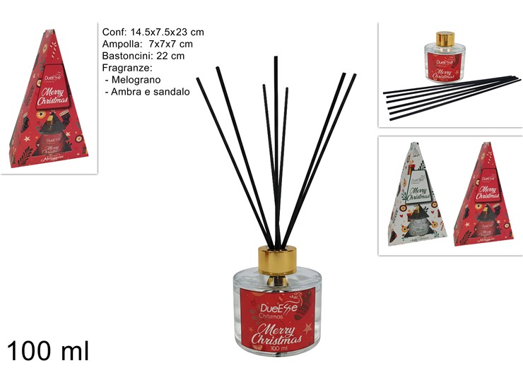 PROFUMATORE AMBIENTE Ml100 2PROF.FN23805 - Natale > Profumatori - Ingrosso B2B Magazzini Scatigna
