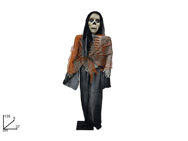 MOSTRO SCHELETRO Cm.135 Art.723AA0352 - Halloween > Mostri E Animaletti > Mostri - Ingrosso B2B Magazzini Scatigna