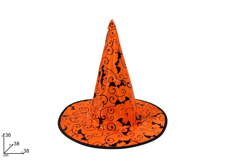 CAPPELLO HALLOWEEN C/PIPISTRELLI YSD1110 - Eventi > Halloween > Vestiti Accessori - Ingrosso B2B Magazzini Scatigna