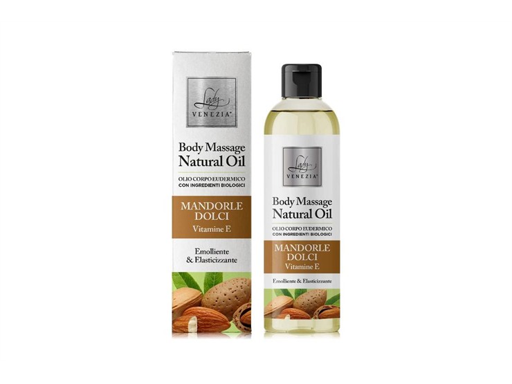 OLIO CORPO MASSAGGI 250ML  MANDORLE - Everyday > Cosmetica > Corpo - Ingrosso B2B Magazzini Scatigna