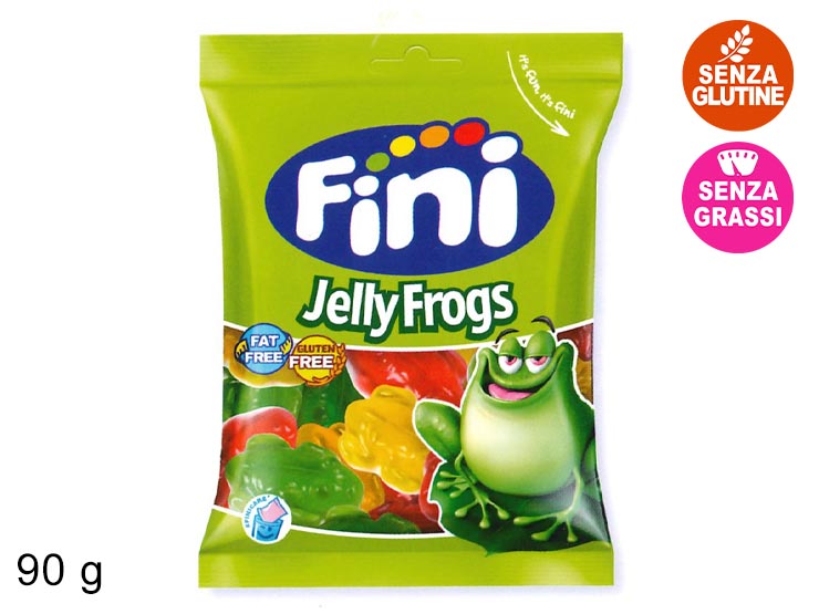 JELLY FROGS X90GR - Dolciumi > Caramelle E Gommose > Fini - Ingrosso B2B Magazzini Scatigna