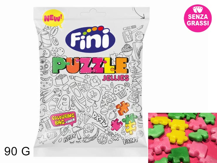 PUZZLE MIX Gr.90 - Dolciumi > Caramelle E Gommose > Fini - Ingrosso B2B Magazzini Scatigna