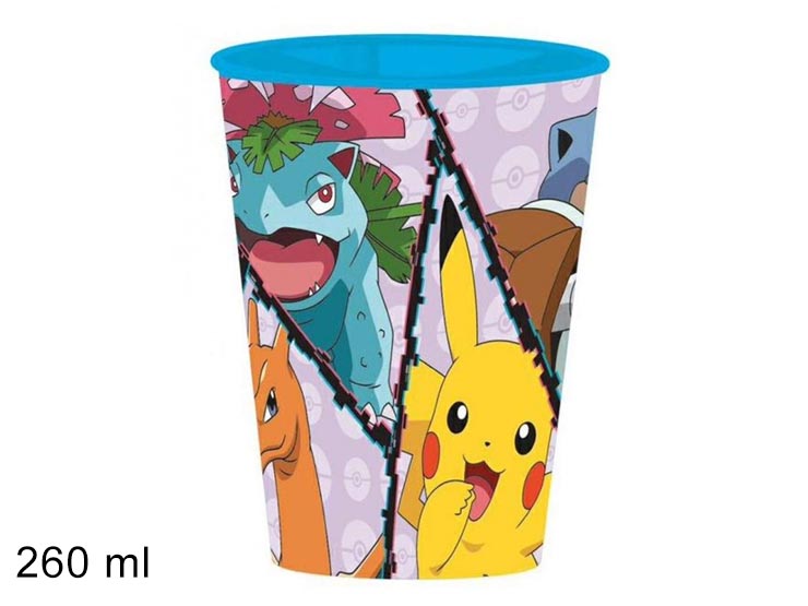 POKEMON BICCHIERE PP ml.260 - Kids A Marchio > Pokemon - Ingrosso B2B Magazzini Scatigna